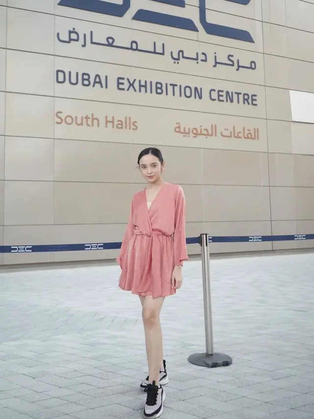 Ikut Gelaran National Day 2020, Ini 7 Potret Lyodra Ginting saat di Dubai