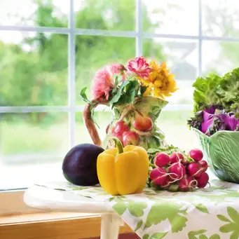 Ilustrasi Buah dan Sayur Credit: pexels.com/Jill