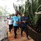 Menparekraf Sandiaga Uno menyambangi Desa Wisata Sungai Kupah, Kecamatan Sungai Kakap, Kabupaten Kubu Raya, Kalimatan Barat. (Istimewa)