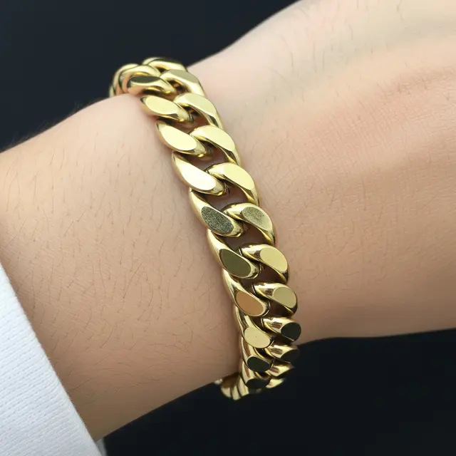 Model Gelang Emas Rantai Model Turki Klasik (AI)