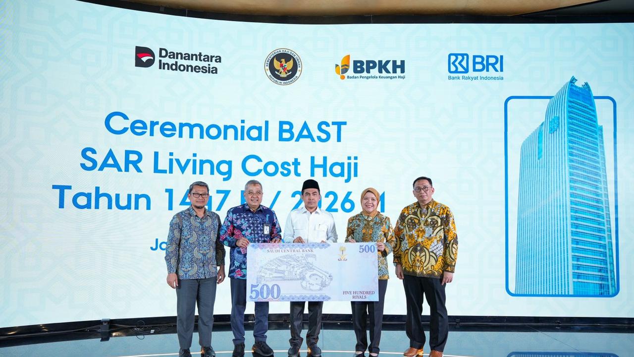 BRI Siapkan SAR 152,49 Juta untuk Living Cost Jemaah Haji Indonesia 2026