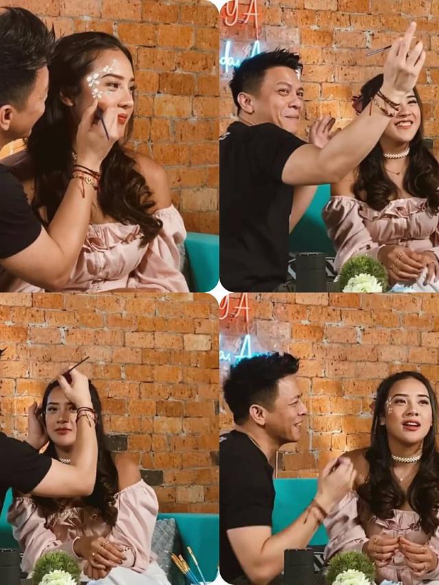 6 Potret Kebersamaan Ariel Noah dan Anya Geraldine, Bikin Salah Tingkah