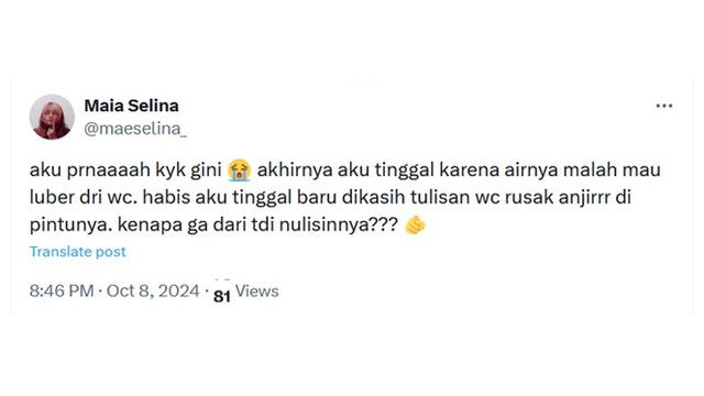6 Cerita Apes Netizen ketika Buang Air Besar di Toilet Umum, Bikin Ngakak