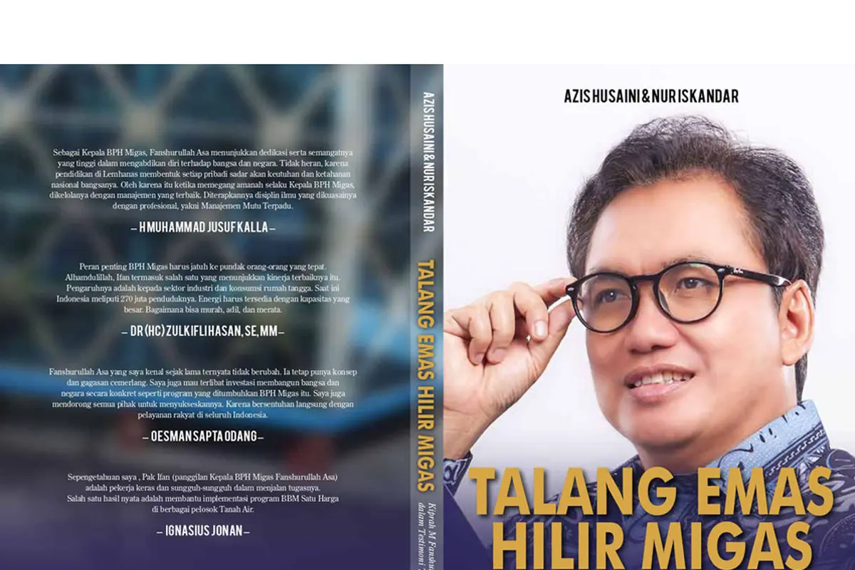 Fanshurullah Asa Luncurkan Dua Buku Selepas Emban Tugas sebagai Kepala BPH Migas