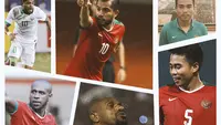 Kolase - Boaz Solossa, Zulham Zamrun, Nurhidayat Haji Haris (Bola.com/Adreanus Titus)