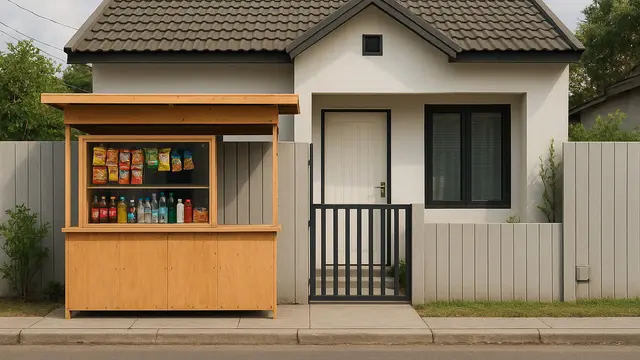 11 Rumah Minimalis Dilengkapi Warung, Cocok untuk Bangun Usaha Tanpa Perlu Sewa Tempat Tambahan