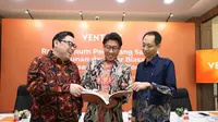 Milokevin Wendiady Ditunjuk Jadi Direktur Venteny