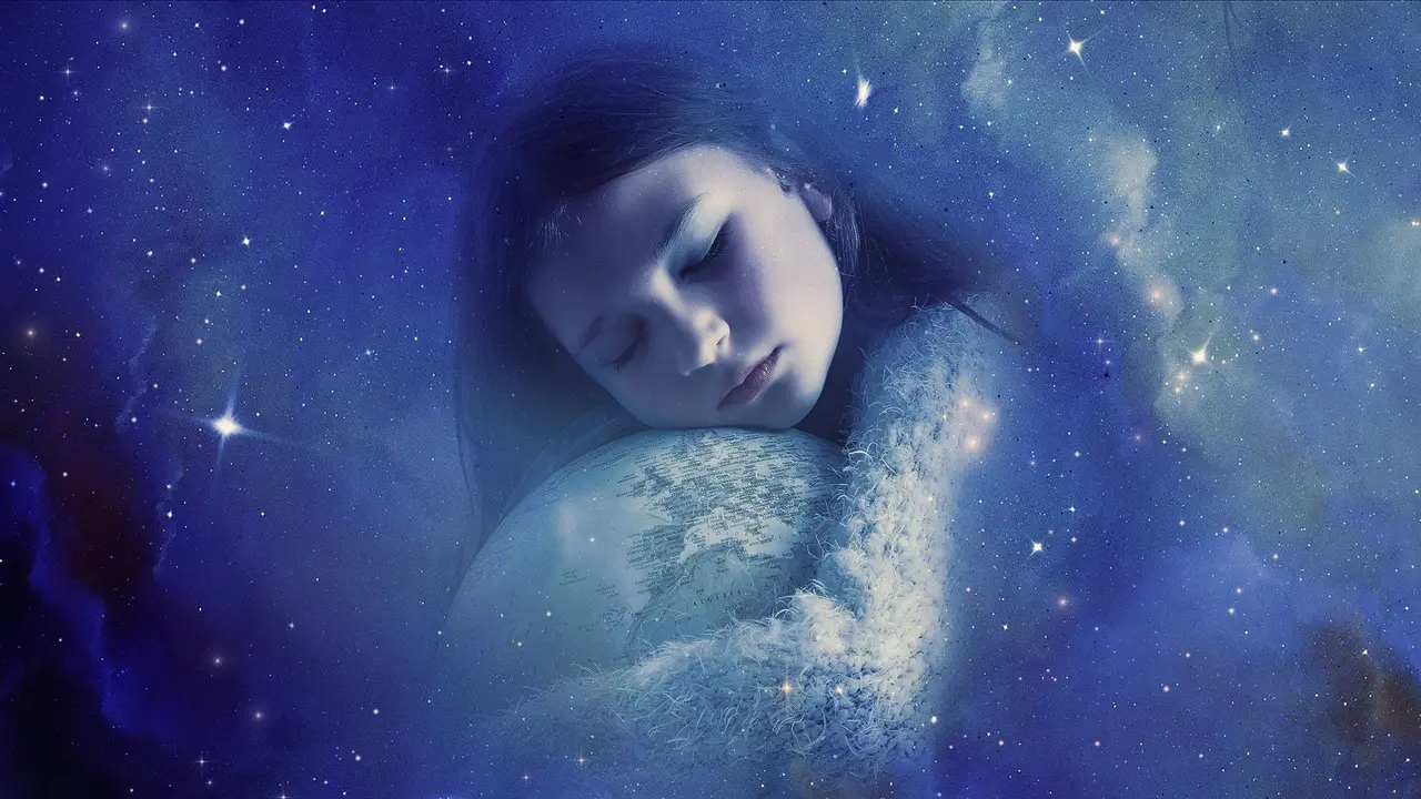 Ilustrasi tidur, mimpi
