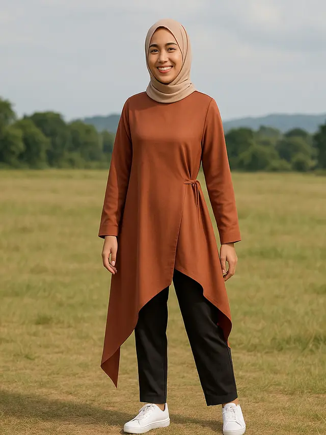 Contoh Model Tunik Tali Samping/ChatGPT