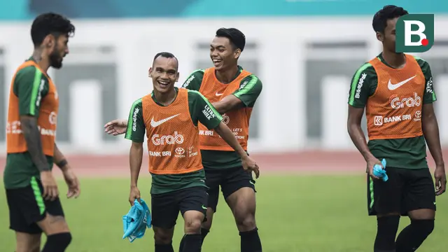 Latihan Timnas Indonesia
