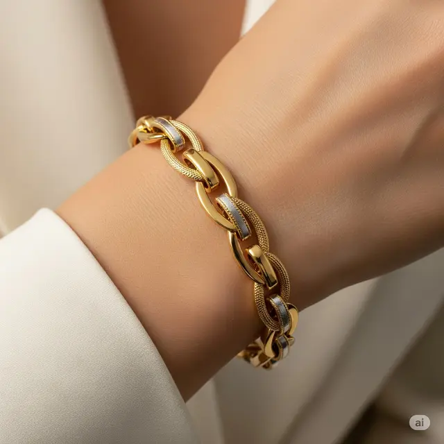 7 Model Gelang Emas untuk Muslimah Tangan Gemuk serta Harganya, Look Proporsional