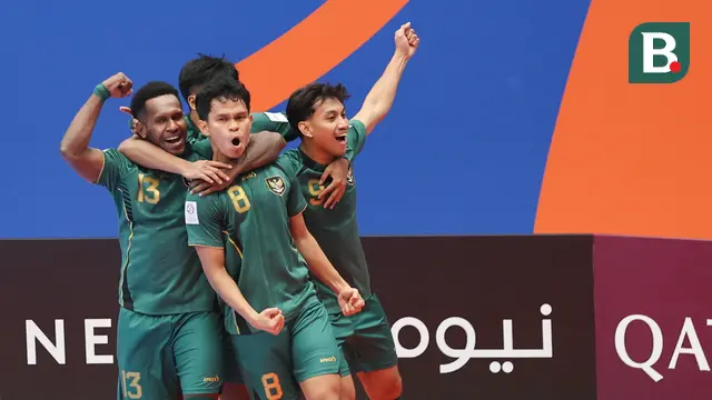 Foto: Tumbangkan Vietnam, Timnas Futsal Indonesia Jumpa Jepang di Semifinal Piala Asia 2026