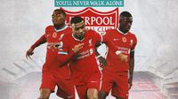 Liverpool - Ryan Gravenberch, Klian Mbappe, Ousmane Dembele (Bola.com/Adreanus Titus)
