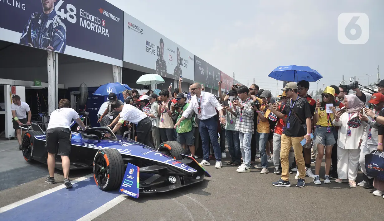 Seri balapan Formula E di Jakarta ini akan berlangsung dua kali atau double header. (merdeka.com/Iqbal S. Nugroho)