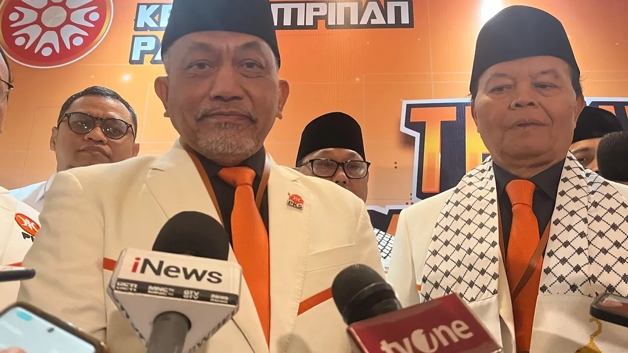 Presiden Partai Keadilan Sejahtera (PKS) Ahmad Syaikhu (Liputan6.com/Winda Nelfira)