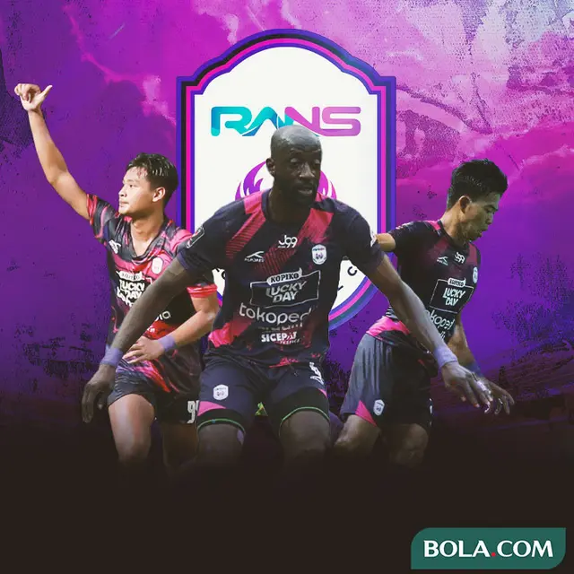 RANS Nusantara FC - Septian Bagaskara, Makan Konate, Edo Febriansyah
