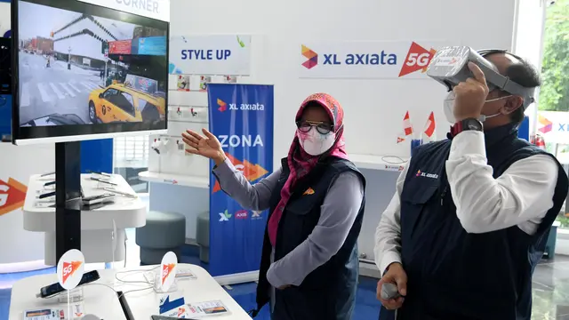 XL Axiata menggelar demo 5G di empat kota