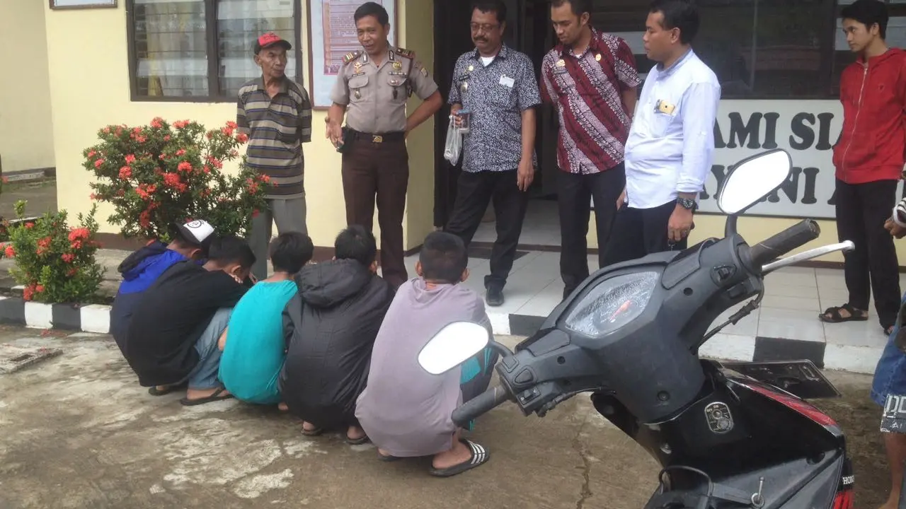 Tawuran Pelajar di Gowa