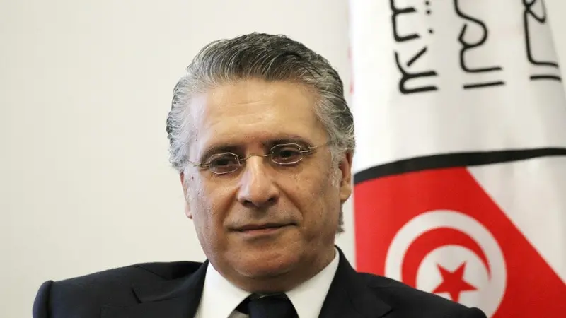 Capres Tunisia 2019, Nabil Karoui (HASNA / AFP PHOTO)