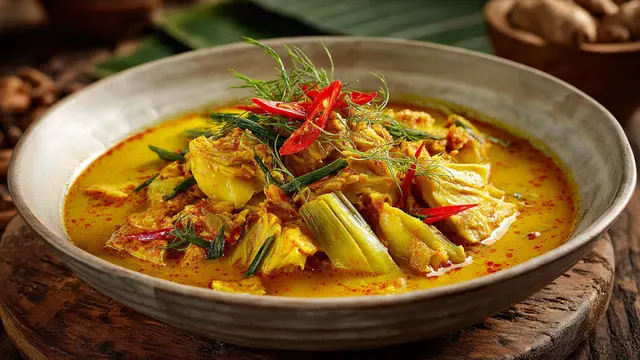 Gulai Jantung Pisang