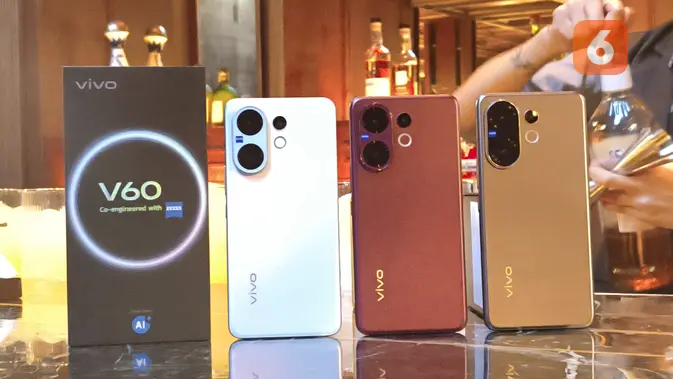 Vivo V60. Liputan6.com/Anka Fergy Agustian