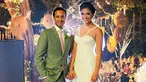 Nadiem Makarim menikah dengan Franka Franklin pada Juni 2014 di Bali. Pernikahan mereka mengusung konsep garden party yang membuat pasangan ini lebih dekat. (Liputan6.com/FB/@sarimakkiphotography)