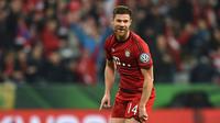Gelandang Bayern Munchen asal Jerman, Xabi Alonso. (AFP/Christof Stache)