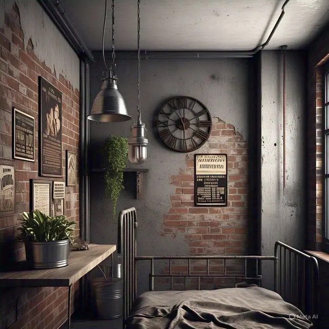 Kamar Industrial Remaja