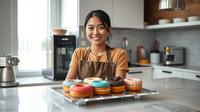 resep donat jco ©Ilustrasi dibuat AI
