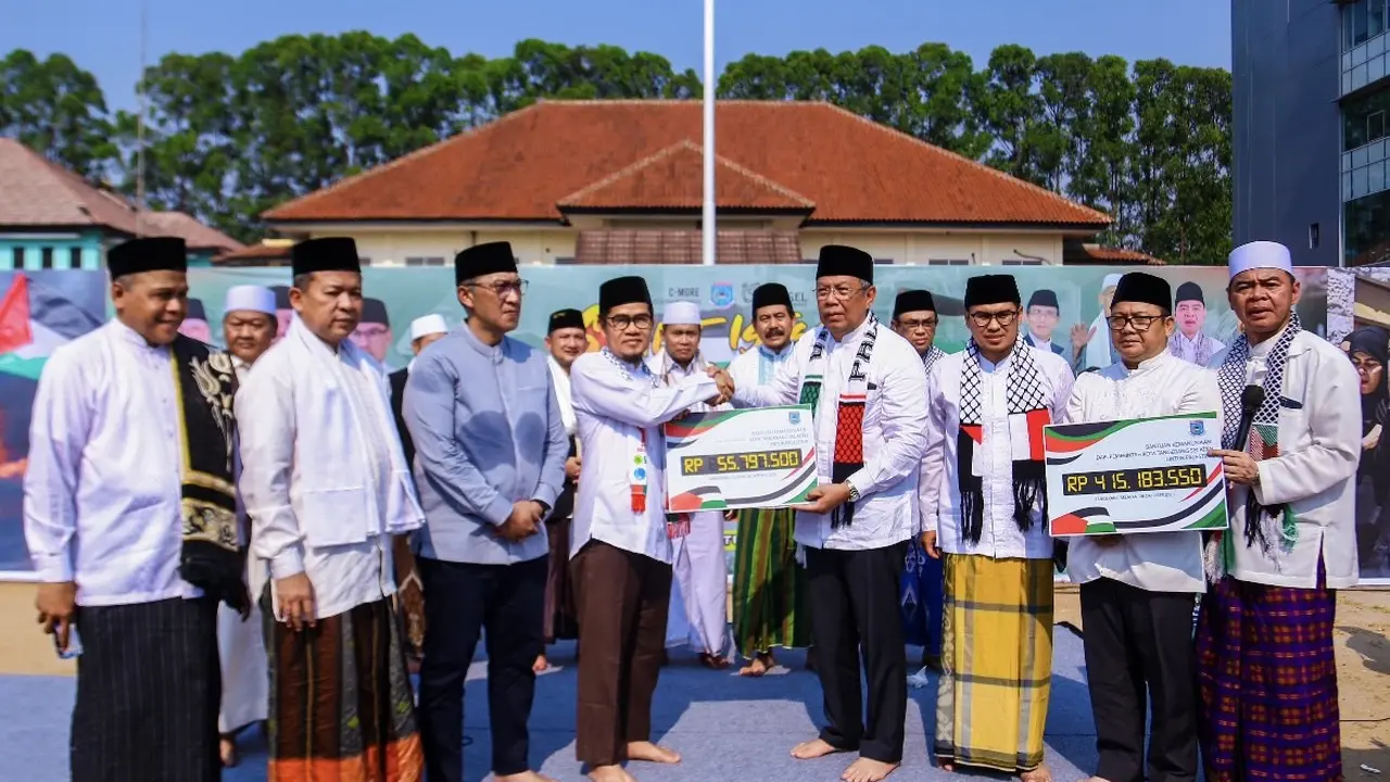 Wali Kota Tangsel Galang Dana untuk Palestina, Terkumpul Ratusan Juta Rupiah 