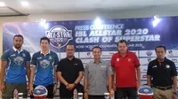 Suasana konferensi pers IBL All-Star 2020 di Yogyakarta. (Liputan6.com/Switzy Sabandar)