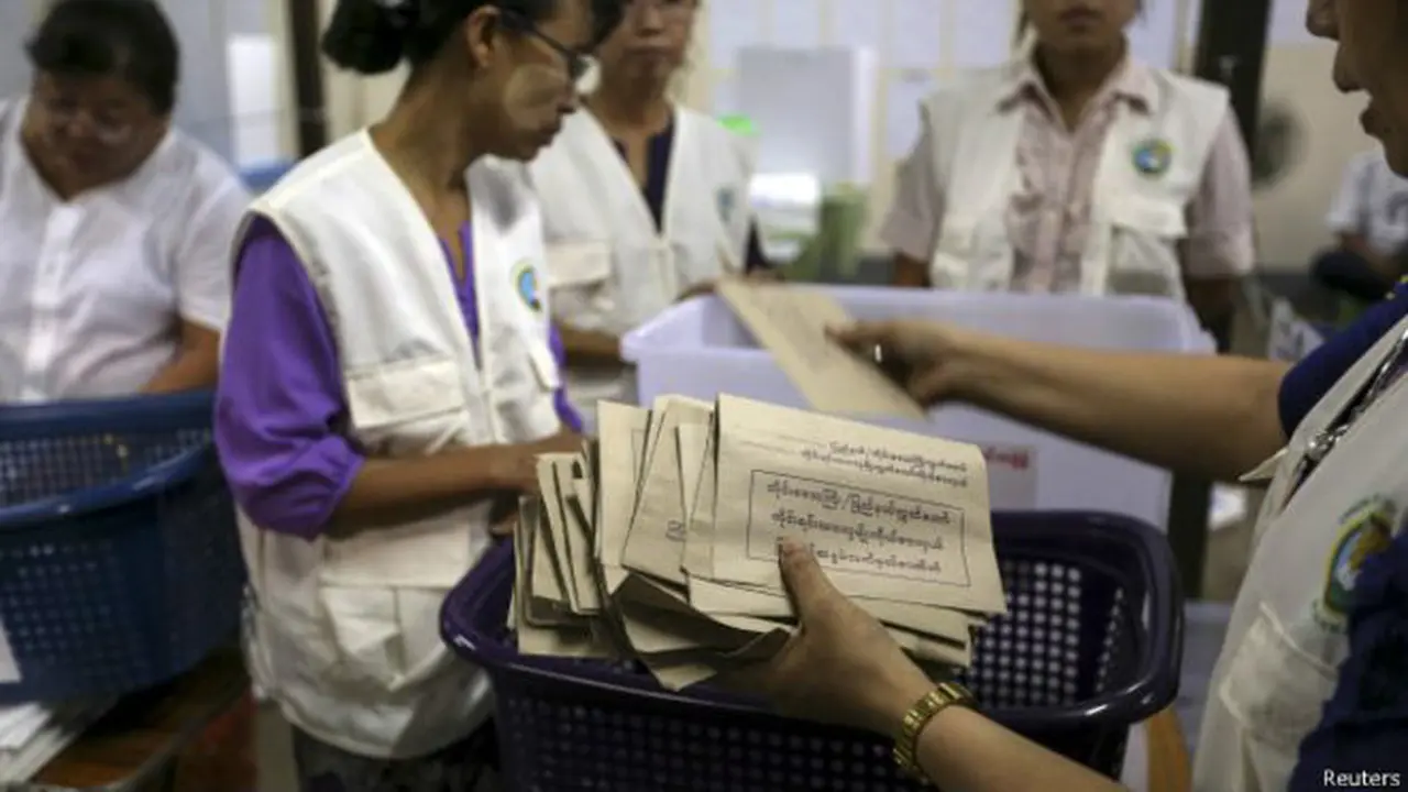 Rakyat Myanmar 'Berdebar' Menantikan Hasil Pemungutan Suara