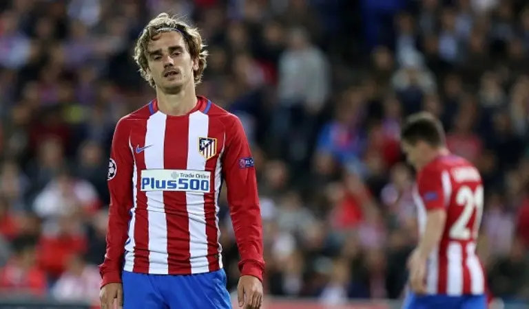 Penyerang Atletico Madrid, Antoine Griezmann (AFP/Cesar Manso)
