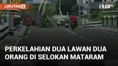 Perkelahian terjadi di Jl Selokan Mataram, Maguwoharjo, Depok, pukul 13.30 WIB. Perkelahian libatkan 2 lawan 2, dengan salah satu pihak tampak tak berdaya dipukuli