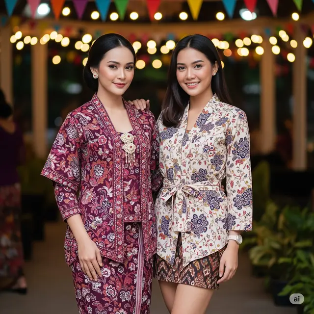 Model Kebaya Brokat untuk Pesta