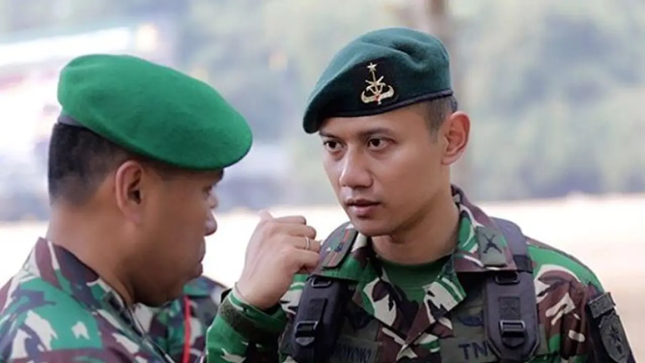 [Bintang] 10 Potret Gagah Agus Yudhoyono Saat Masih Berseragam TNI AD