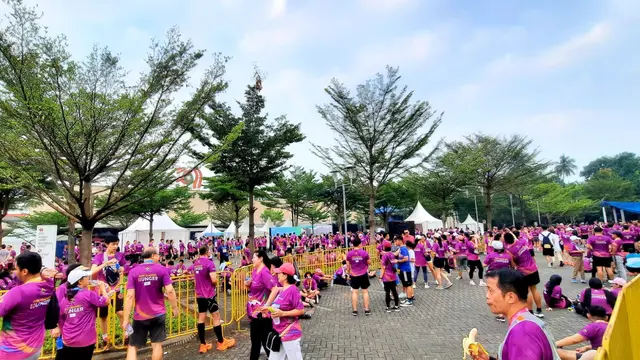 Ribuan Pelari Meriahkan Lomba Lari untuk Mengentaskan Kelaparan