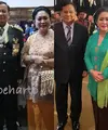 Lihat di sini beberapa potret gaya elegan Titiek Soeharto saat mendampingi Prabowo di berbagai kesempatan.