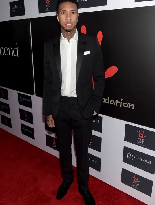 Baru saja putus dengan Kylie Jenner, beredar kabar bahwa Tyga kembali kencan dengan model pakaian dalam wanita. (AFP/Bintang.com)