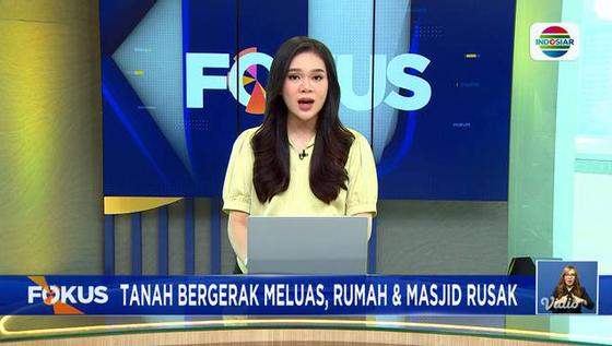 Fokus : Tanah Bergerak Meluas di Sawahjoho Garut, Rumah dan Masjid Rusak