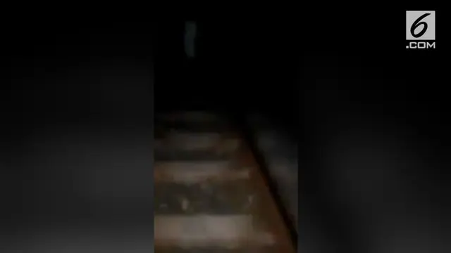 VIDEO: Beredar Rekaman Anak Mengejar Wanita Berbaju Putih