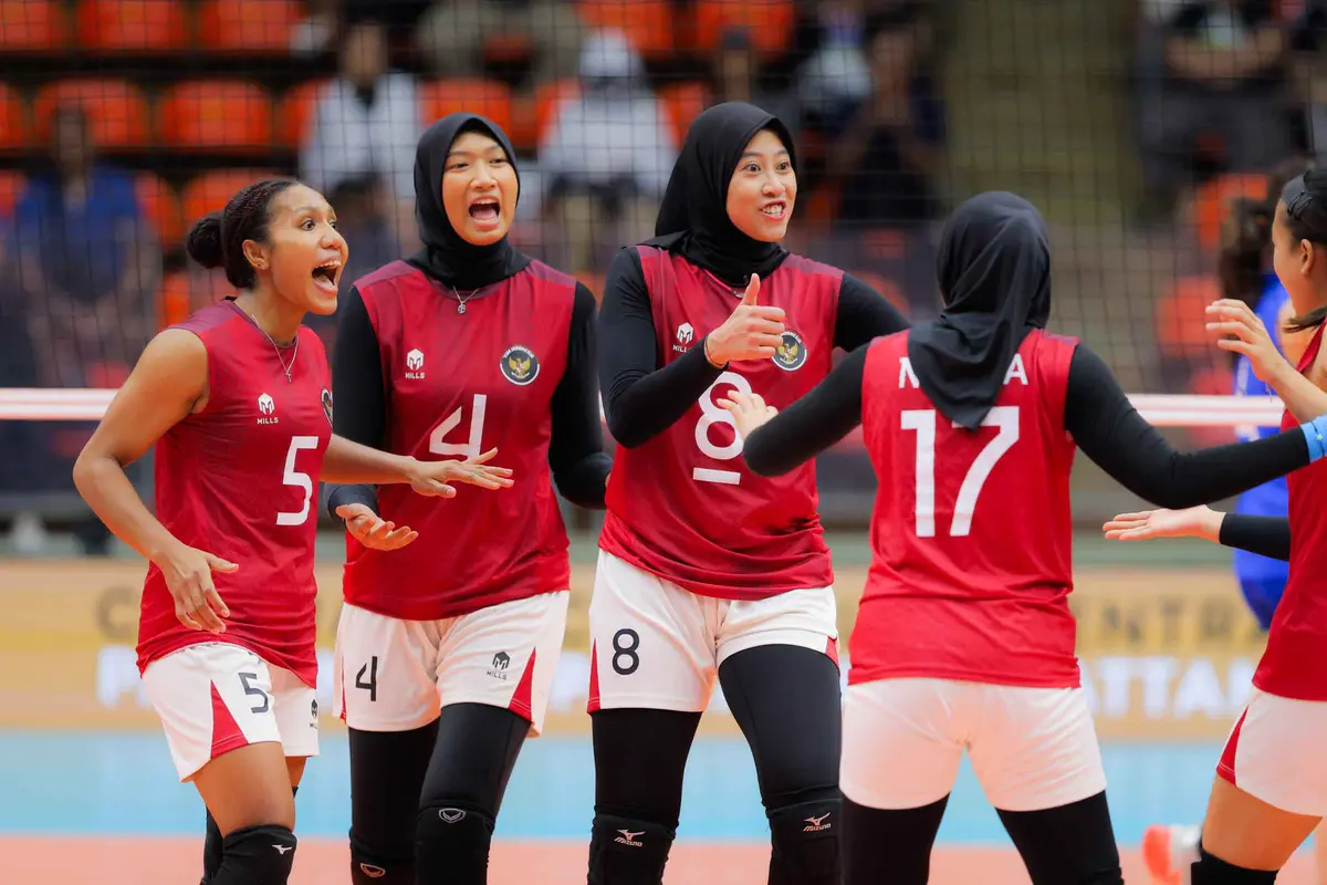 Ulangi Pencapaian pada 2023, Tim Voli Putri Indonesia Rengkuh Perunggu di SEA Games 2025 Thailand