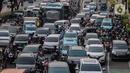 Latif mengatakan pihak kepolisian sudah mengantisipasi kemajuan jam macet tersebut. (Liputan6.com/Johan Tallo)
