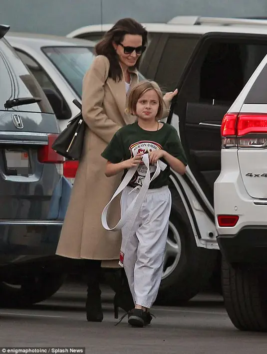 “Kami pernah bekerjasama dengan baik… aku ingin kami sama-sama melakukan hal yang serius.. aku rasa ini akan menjadi jalan terbaik untuk kita saling berkomunikasi,” ujar Angelina Jolie. (Doc. Daily Mail)