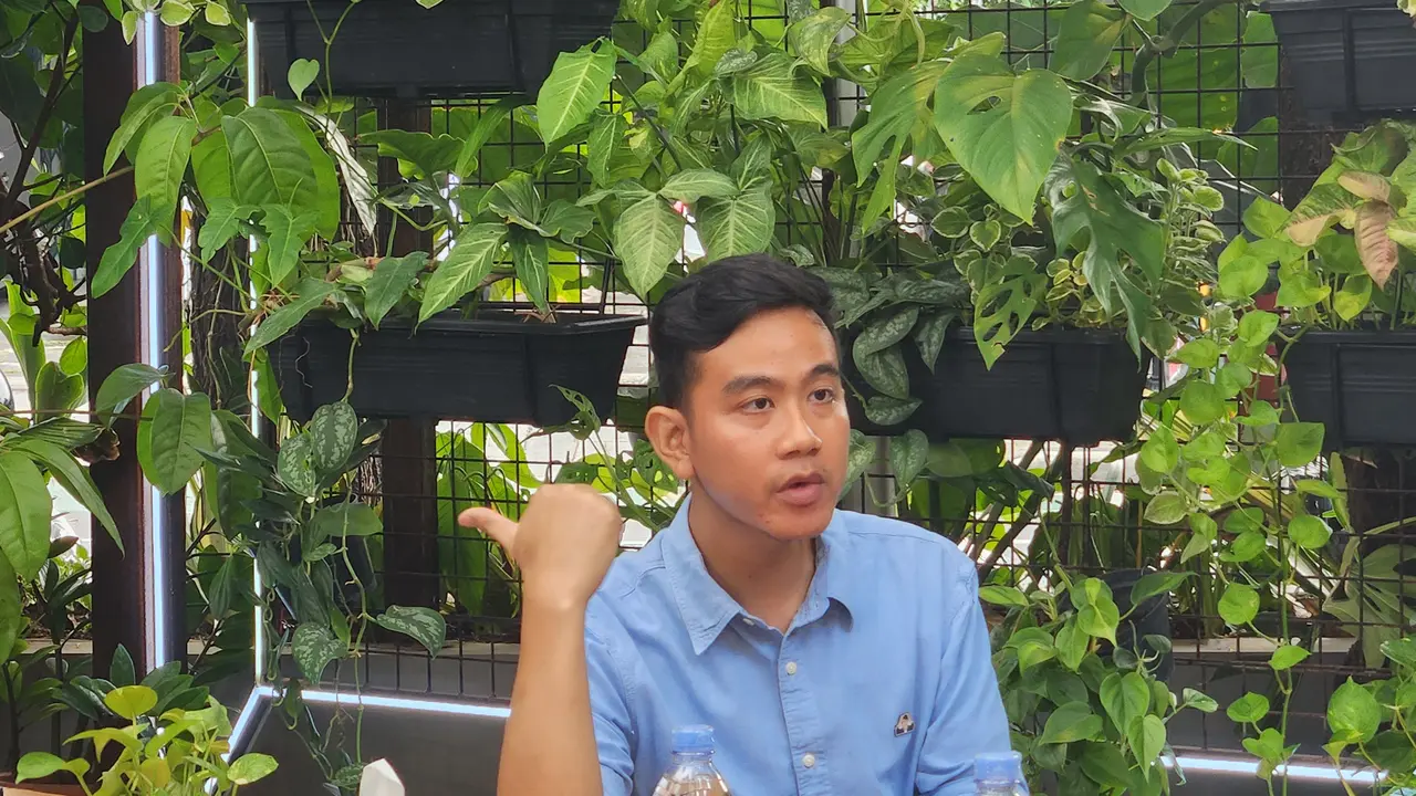 Calon Wakil Presiden dari Koalisi Indonesia Maju (KIM) Gibran Rakabuming Raka.
