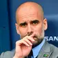 Manajer Manchester City asal Spanyol, Josep Guardiola. (AFP/Anthony Devlin)