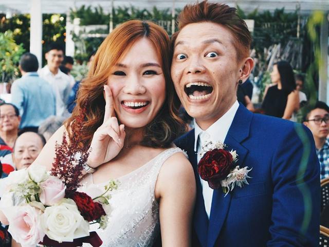 Ming Hao dan Daphine saat menikah | Copyright by instagram.com/minghao