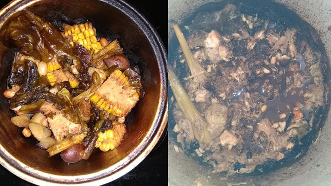 6 Momen Apes Hangatkan Sayur Hingga Gosong Ini Bikin Elus Dada