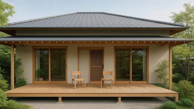 7 Desain Rumah Minimalis Gaya Jepang Modern 1 Lantai yang Simpel, Estetik dan Menenangkan