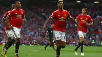 5. Marcus Rashford - Dirinya menjadi ikon MU karena merupakan pemain binaan Setan Merah yang berhasil bersinar. Jika mampu stabil musim ini bukan tak mungkin dirinya dijadikan suksesor David Beckham dengan nomor tujuh. (AFP/Geoff Caddick)